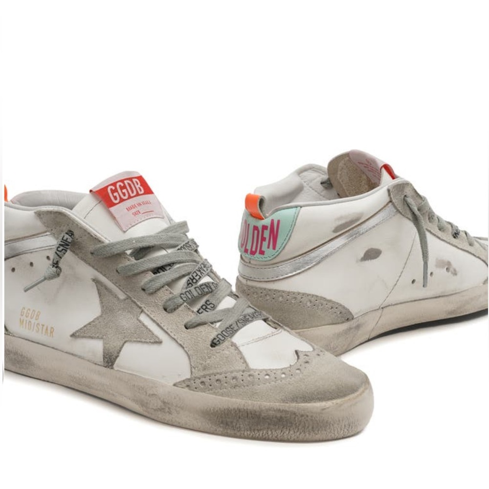 Golden Goose Mid Star Sneakers Size 6US/36 EU